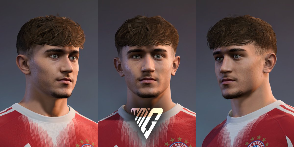 MMG_Facemaker's tweet image. Serge Gnabry 2025🇩🇪
Tom Bischof 2025🇩🇪
Lennart Karl 2025🇩🇪
Dayot Upamecano 2025🇫🇷

-MMG Face update series-

Now Available✅

@allFCfacemakers
#FC26 #FC25 #FIFA23 #mmg