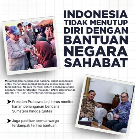 Bantu bencana itu penting, bro! Pemerintah kita terbuka untuk dukungan dari negara sahabat. Bersama kita bisa bangkit lebih kuat! 💪🌍