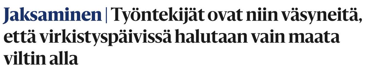 HS:n jutut alkavat olla jo ihan pikkaisen liian perseestä.