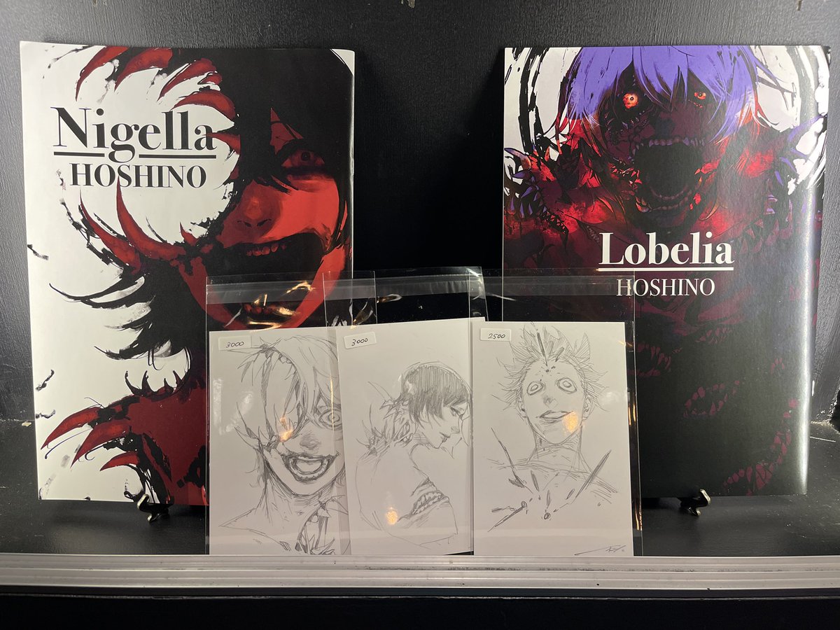 cafe bar三日月さん、ありがとうございます✨ 懐かしの原画もござい