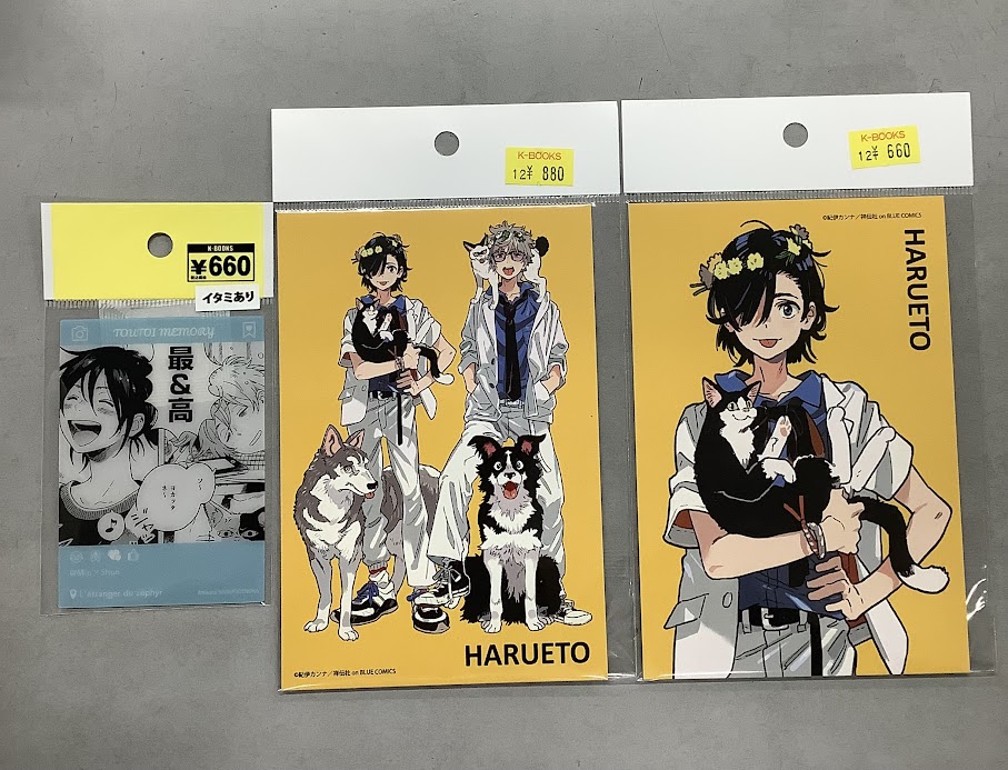 入荷情報】 紀伊カンナ先生『エトランゼシリーズ』カード各種入荷しま