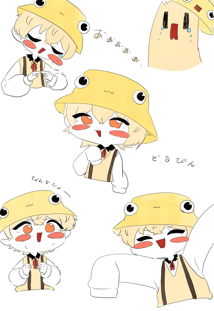 kpr_cho's tweet photo. ずっとにこにこしてるみたいな声可愛い
 #ニート部アート  #絵ンどるぴん https://t.co/xUsFwTQ6Jc