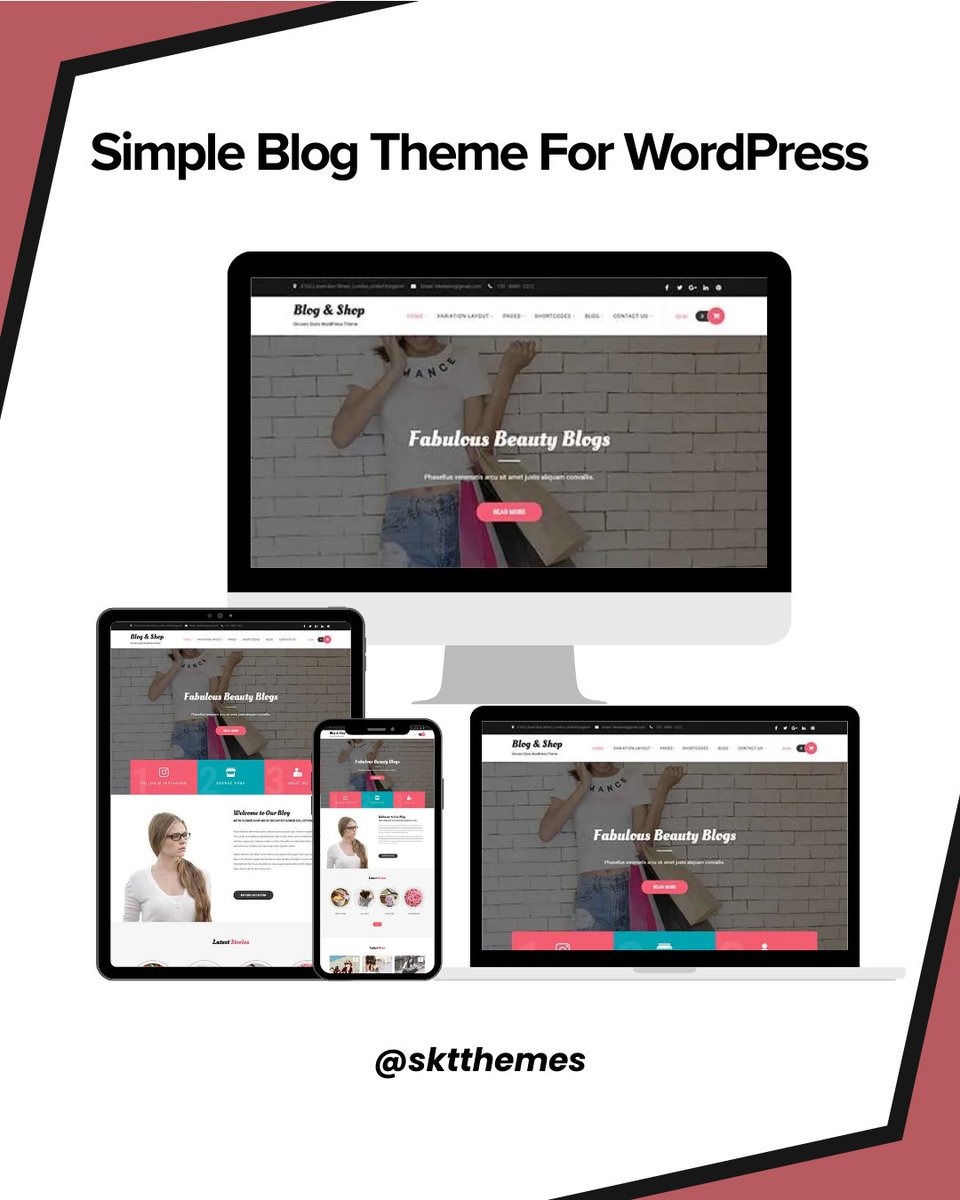 sktthemes's tweet image. Start writing with ease using a simple blog WordPress theme. Ideal for bloggers, writers, and content creators who love clean layouts.
sktthemes.org/shop/simple-bl…

#SimpleBlog #BloggingLife #ContentCreators #WordPress