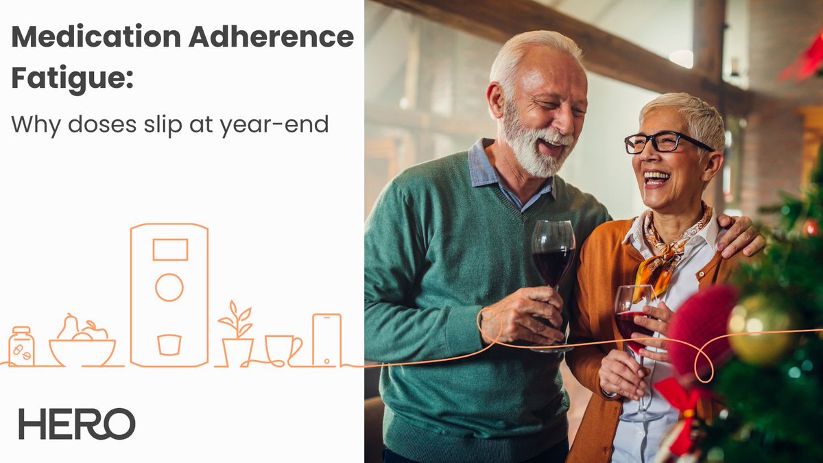 Medication adherence fatigue is real, especially in December.

Busy schedules, broken routines, mental overload… missed doses aren’t laziness. They’re human.

This season, don’t rely on willpower. Rely on support.

🔗 Read more herohealth.com/blog/medicatio…

#Hero #EndoftheYear