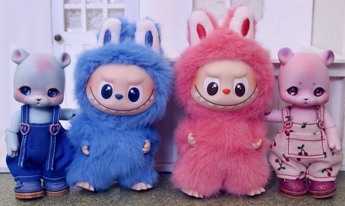 ラブブちゃんと遊ぼ～💕 着ぐるみは蛍の森工房様(@byakuyachocho