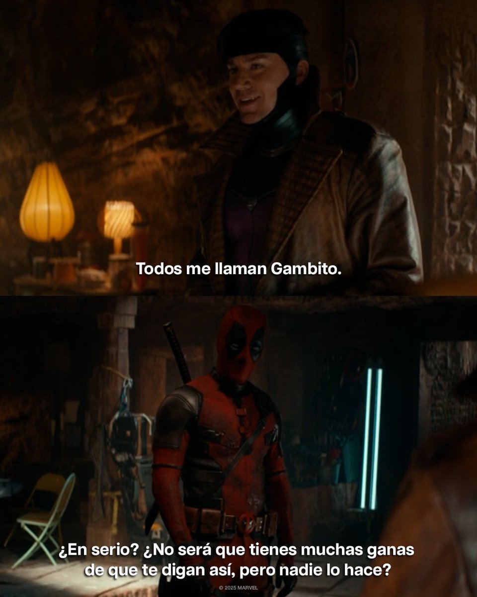 MarvelLATAM's tweet photo. Un poco de respeto.

#DeadpoolWolverine, disponible en @DisneyPlusLA. https://t.co/lbpOxU2Tb2