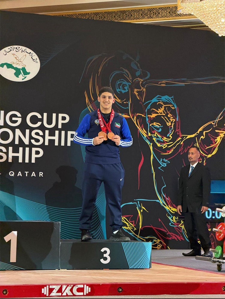 منتخبنا الوطني لرفع الأثقال يرفع رصيده إلى 33 ميدالية ضمن بطولة غرب آسيا والبطولة العربية بالدوحة 