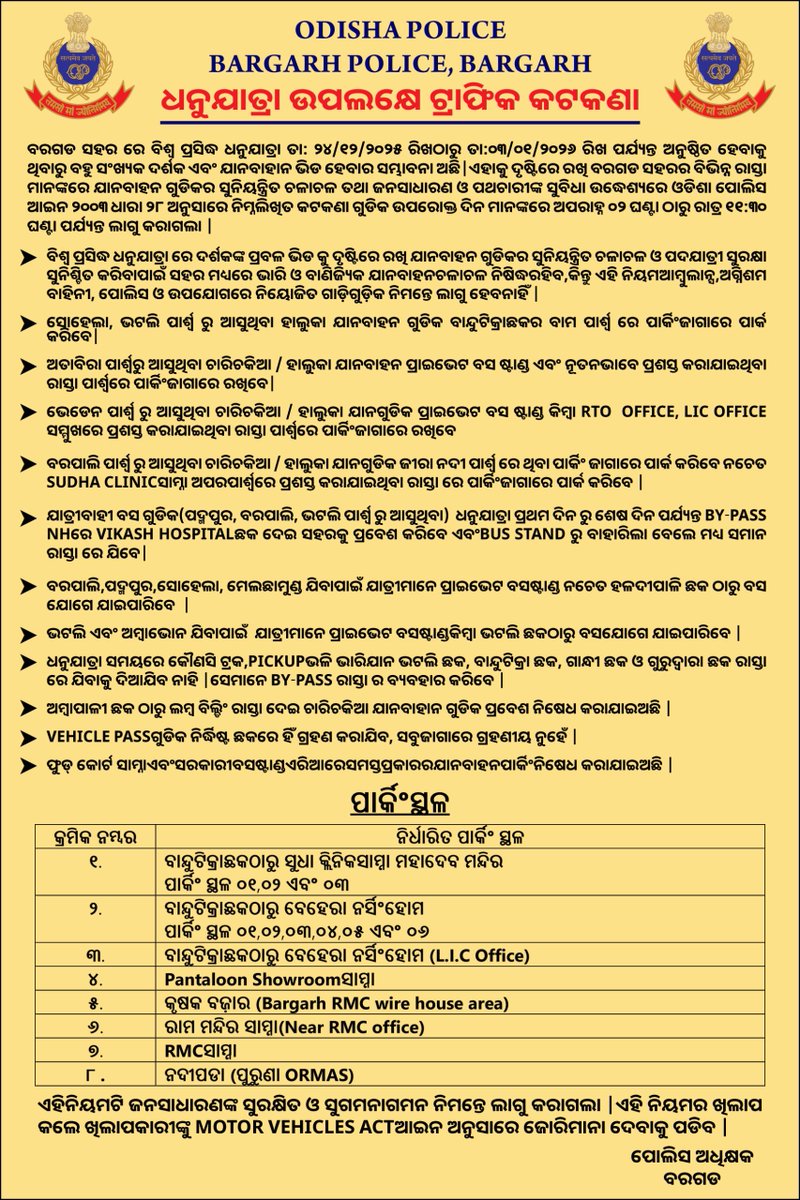 Bargarh Police tweet media