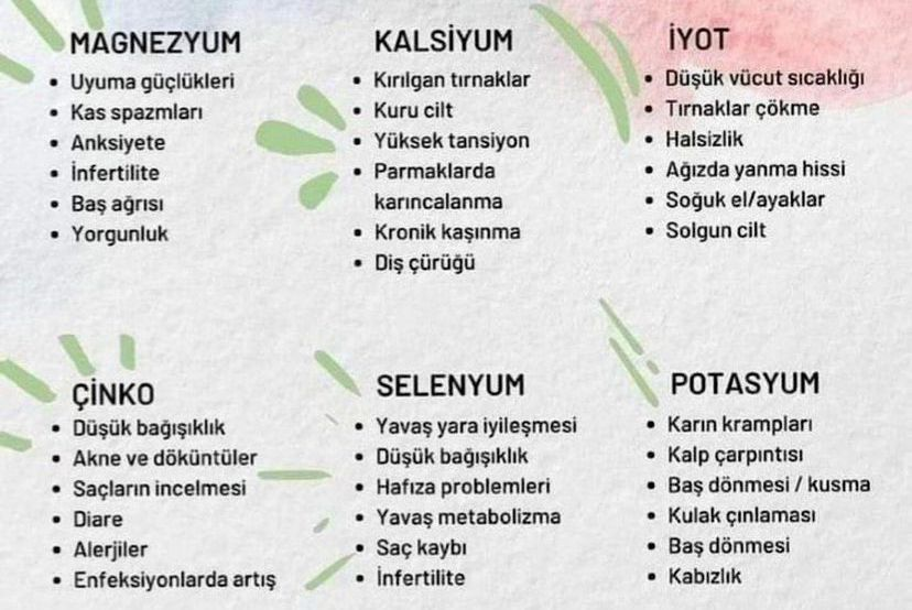 HANGİ MİNERAL NEYE İYİ GELİR 🌟