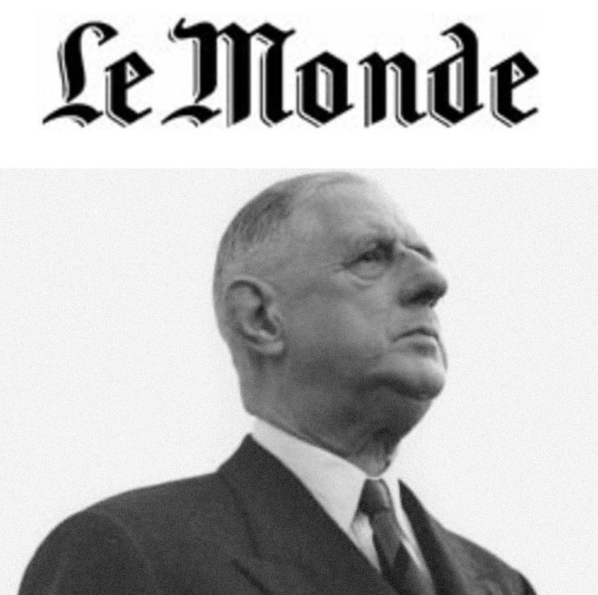 alainpaulweber's tweet image. « L’Immonde.

18 décembre 1944 : premier numéro du Monde. L’occasion de rappeler ce que de Gaulle pensait de ce quotidien en 1963. Plaisir coupable, le texte n’a pas pris une ride :

« Peyrefitte, je vous supplie de ne pas traiter les journalistes avec trop de considération.…