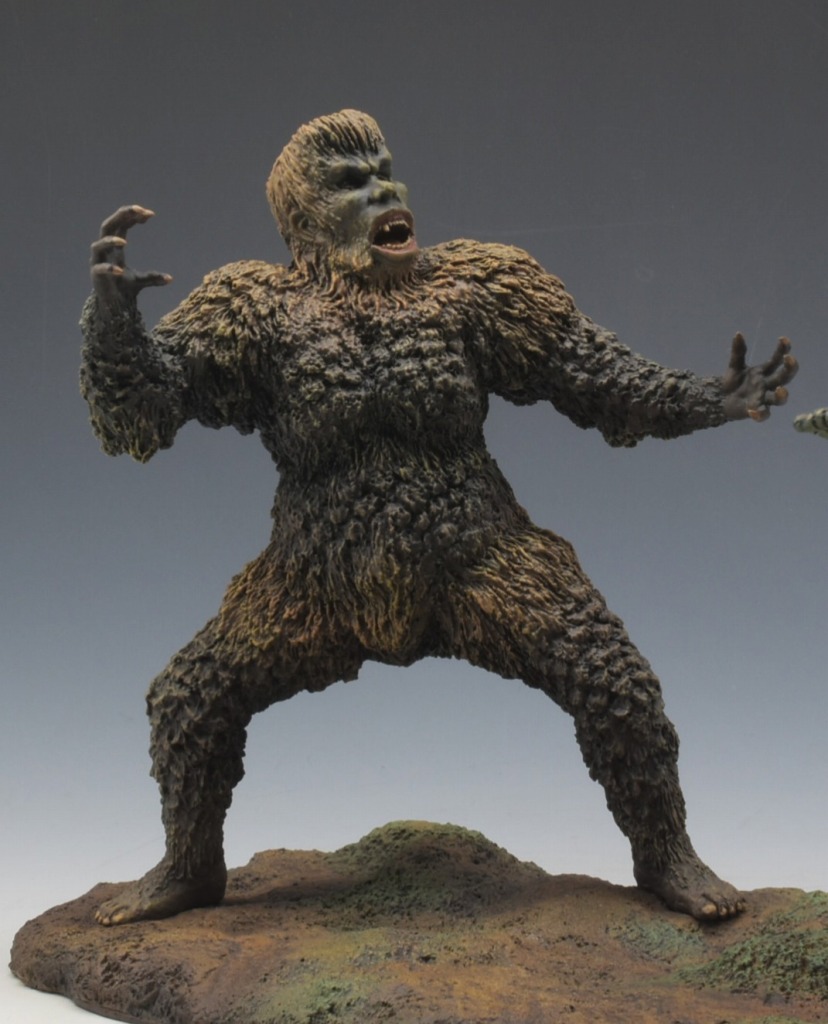 夢工房宝島様ガレージキット「サンダ対ガイラ ガイラ大ジャンプ」完成