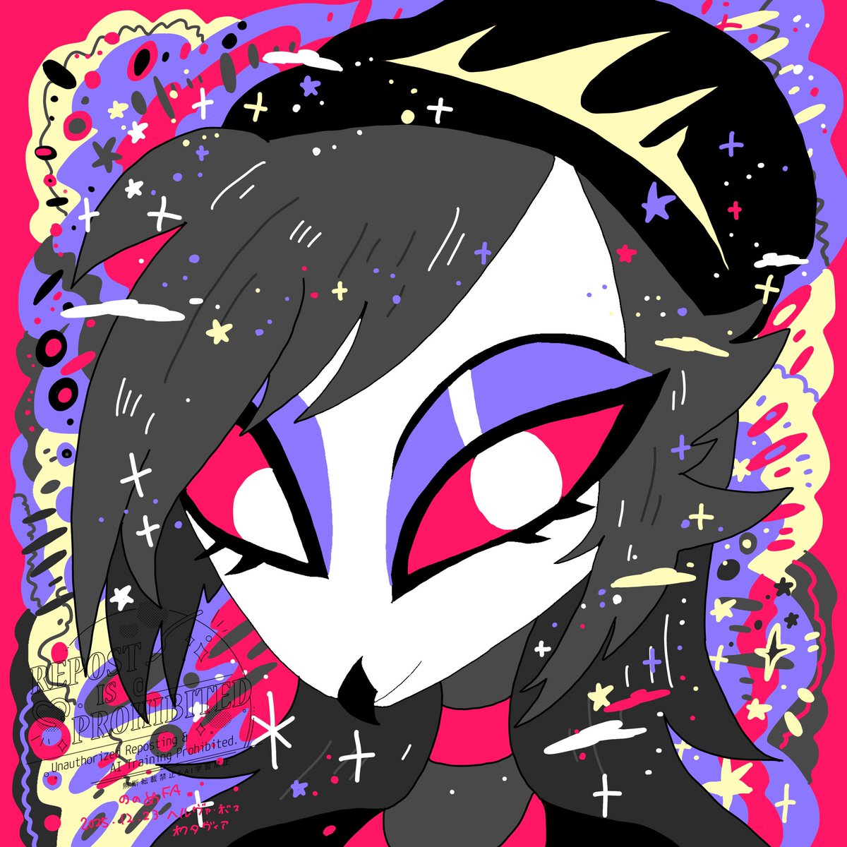 2025.12.23 オクタヴィア #一日一枚FA #HelluvaBoss #ヘルヴァボス