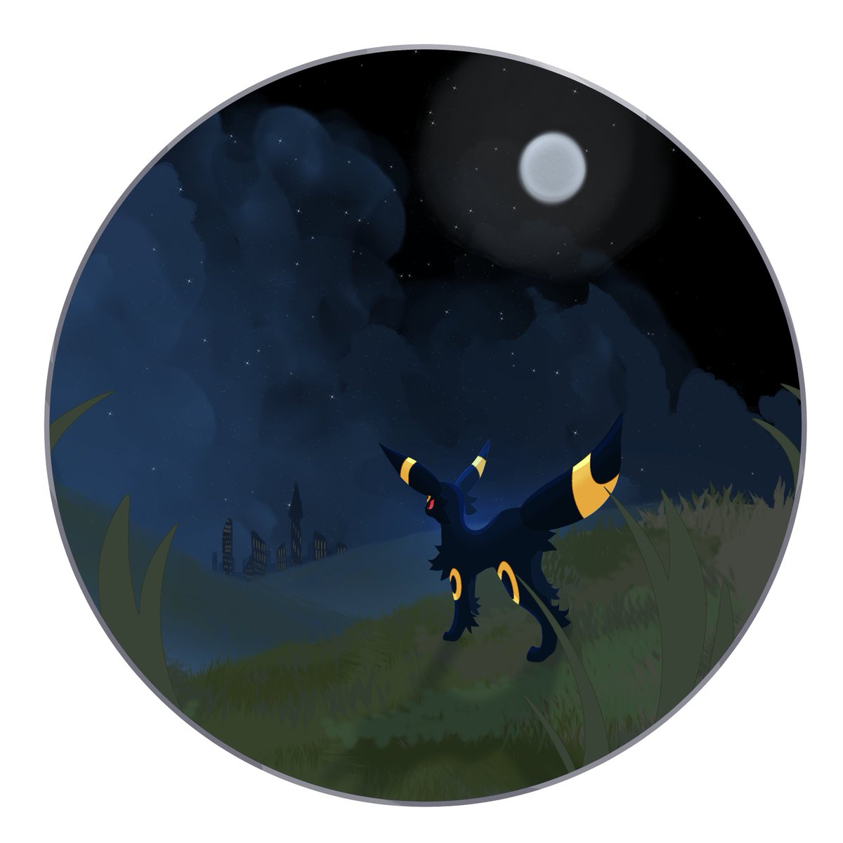 umbreonnnn tried a bit of a different style for this one