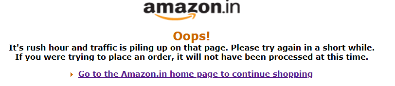 adikumar2010's tweet photo. @amazonIN @AmazonHelp 
I am unable to browse on amazon shopping. You have throttled all the accounts of me and my family members from 1 week. Only way to browse is if I use my friend's amazon account. Everyday I can max use your website for 5mins then again I get banned. https://t.co/3jewyDk2jW