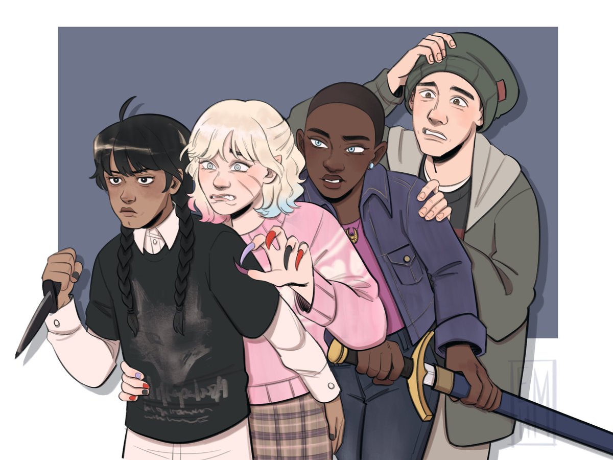 employedhamster's tweet image. Nevermore Upperclassmen