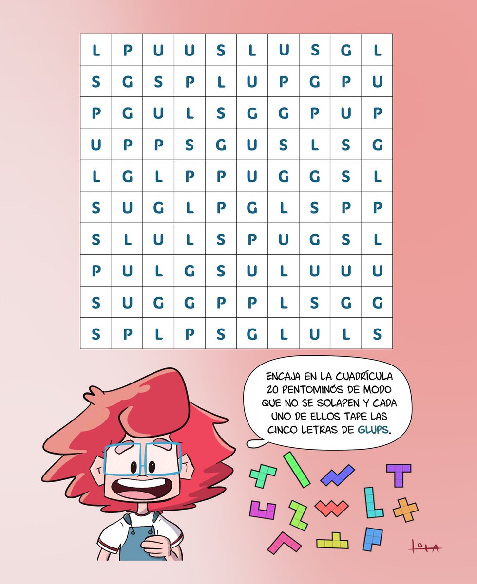 Estos días estoy recibiendo un montón de cariñito en las presentaciones navideñas de GLUPS. Decenas de niños y niñas, abuelos, madres y tíos están leyendo matemáticas en navidad de la mano de Uma y Nico. De ahí el puzle de hoy 😉