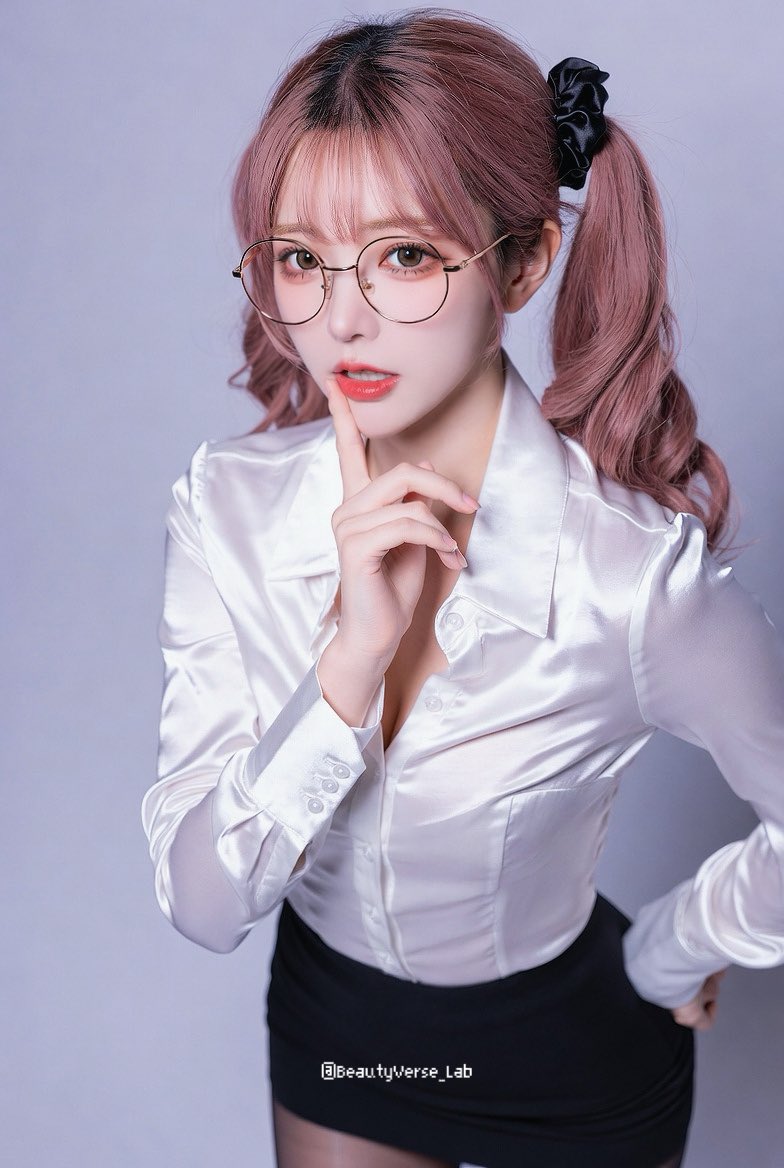 Chic in Pink: The Alluring Office Idol