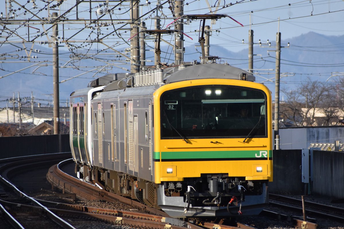 JR11368397's tweet image. 2025/12/23(火)
キハE130系102編成 KY出場配給
E492-02+キハE130-102
配9144レ
古河駅 新白岡駅撮影
同業者の方お疲れ様です