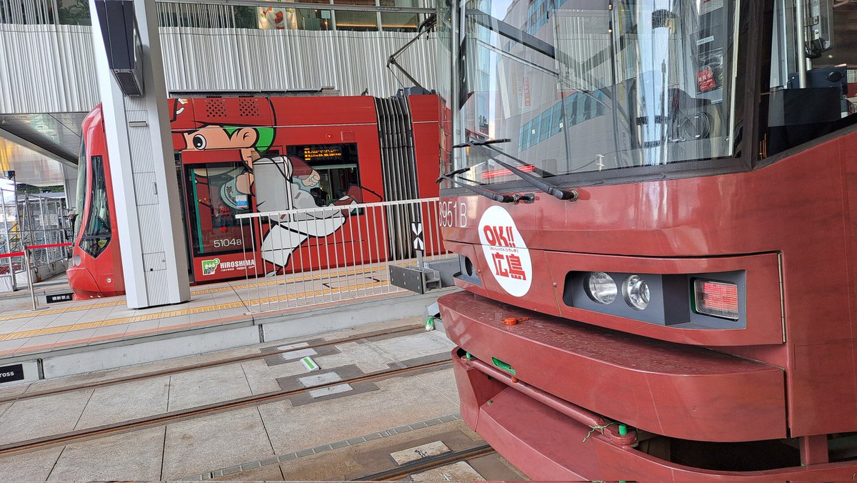 ちょっと前、広島に行ってきました これNゲージで発売されないかなぁ