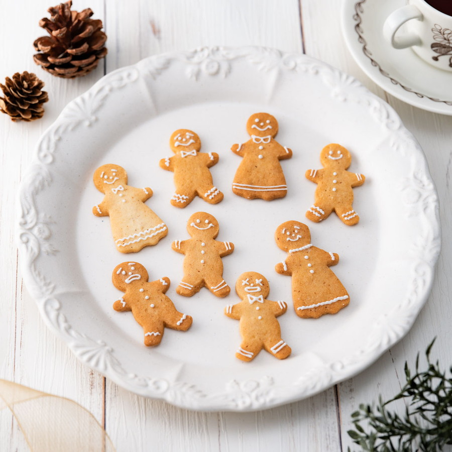 富澤商店 👩‍🍳 クリスマスレシピ／ 【基本のジンジャークッキー