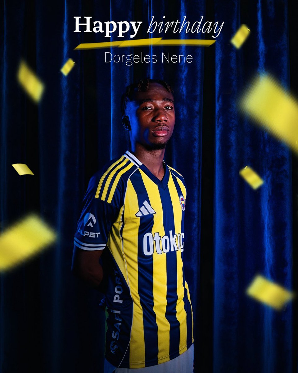 Bugün futbolcumuz Dorgeles Nene’nin doğum günü. Mutlu yıllar Nene! 🎂