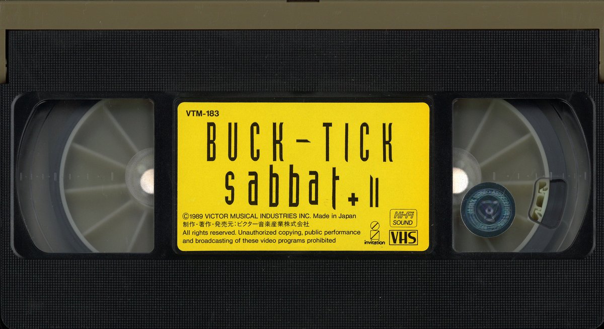 BUCK-TICK　(VHSビデオ)
