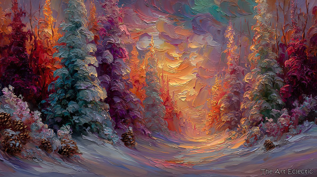 TheArtEclectic's tweet photo. Chromatic Winter Grove
Merry Christmas
#TheArtEclectic #winterforest #snowpath #seasonalwoodland https://t.co/bdUNq3ndvD