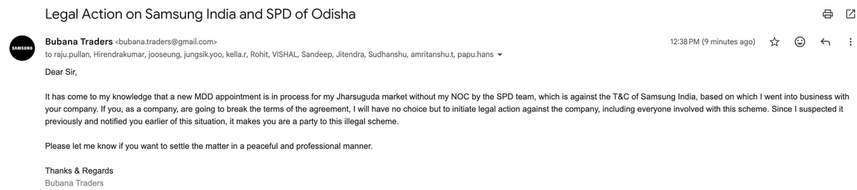 pkknowsnothing's tweet photo. Stop exploiting your business partners 
@SamsungMobile @SamsungNewsIN @SamsungIndia @SamsungMobileUS https://t.co/oGgk8WkfEO