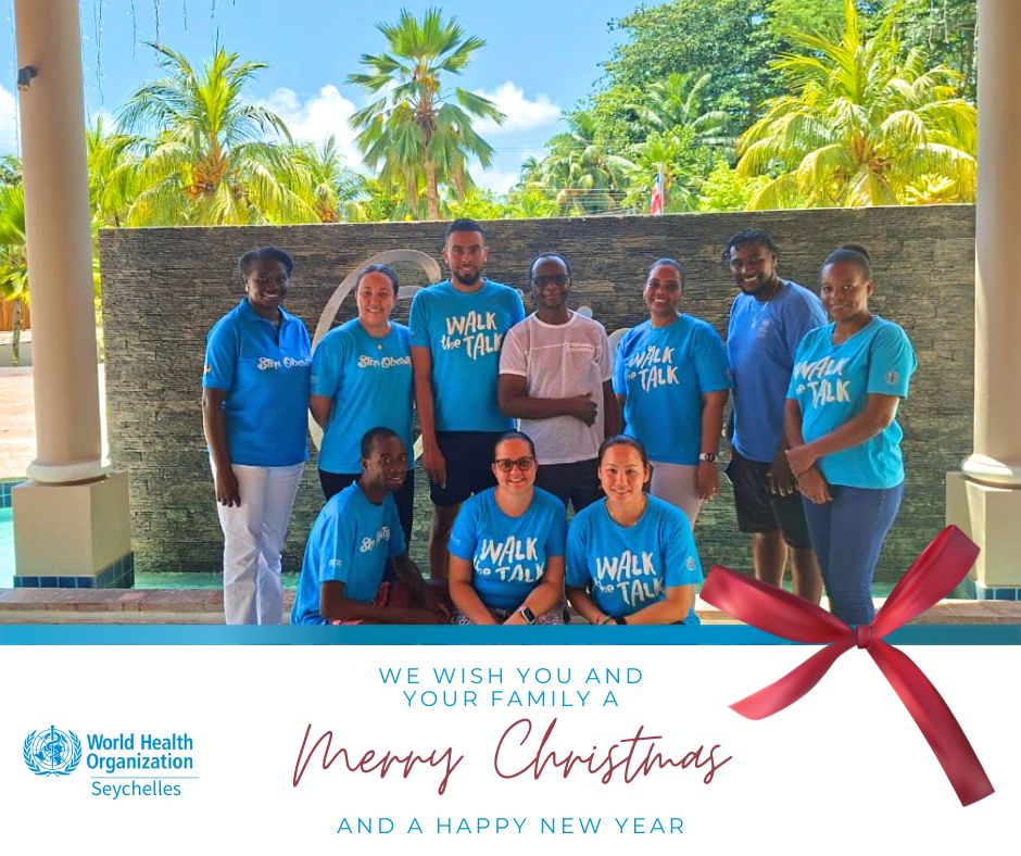 WHOSeychelles's tweet image. Happy Holidays! 

Happy and healthy holiday season!  

 Thank you for your continued support throughout the year and best wishes for the New Year ahead!