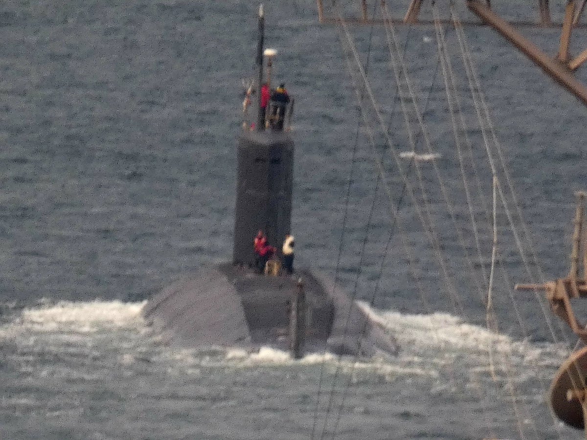 米海軍USS SSN-21 攻撃型原子力潜水艦　シーウルフ　Seawolf 米海軍 SSN-21 攻撃型原子力潜水艦シーウルフ