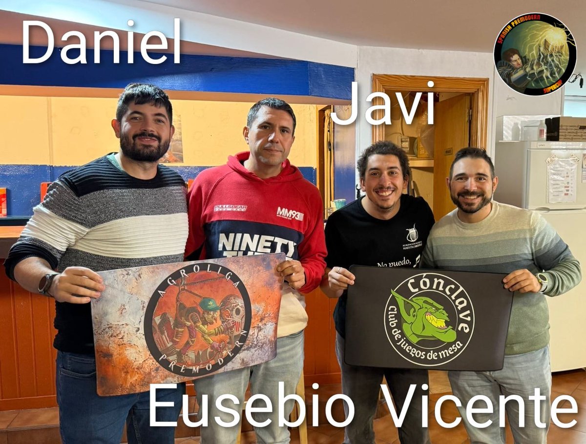 🇪🇦Spanish Premodern Supercup🇪🇦 – First teams presented
🛡️ Agroliga Premodern
Daniel · Eusebio · Javi · Vicente
🏆 Full Tapped
Ignacio González · Diego Peraita · Raúl Serna · Luisma Marín
More teams coming soon. The Supercup begins.