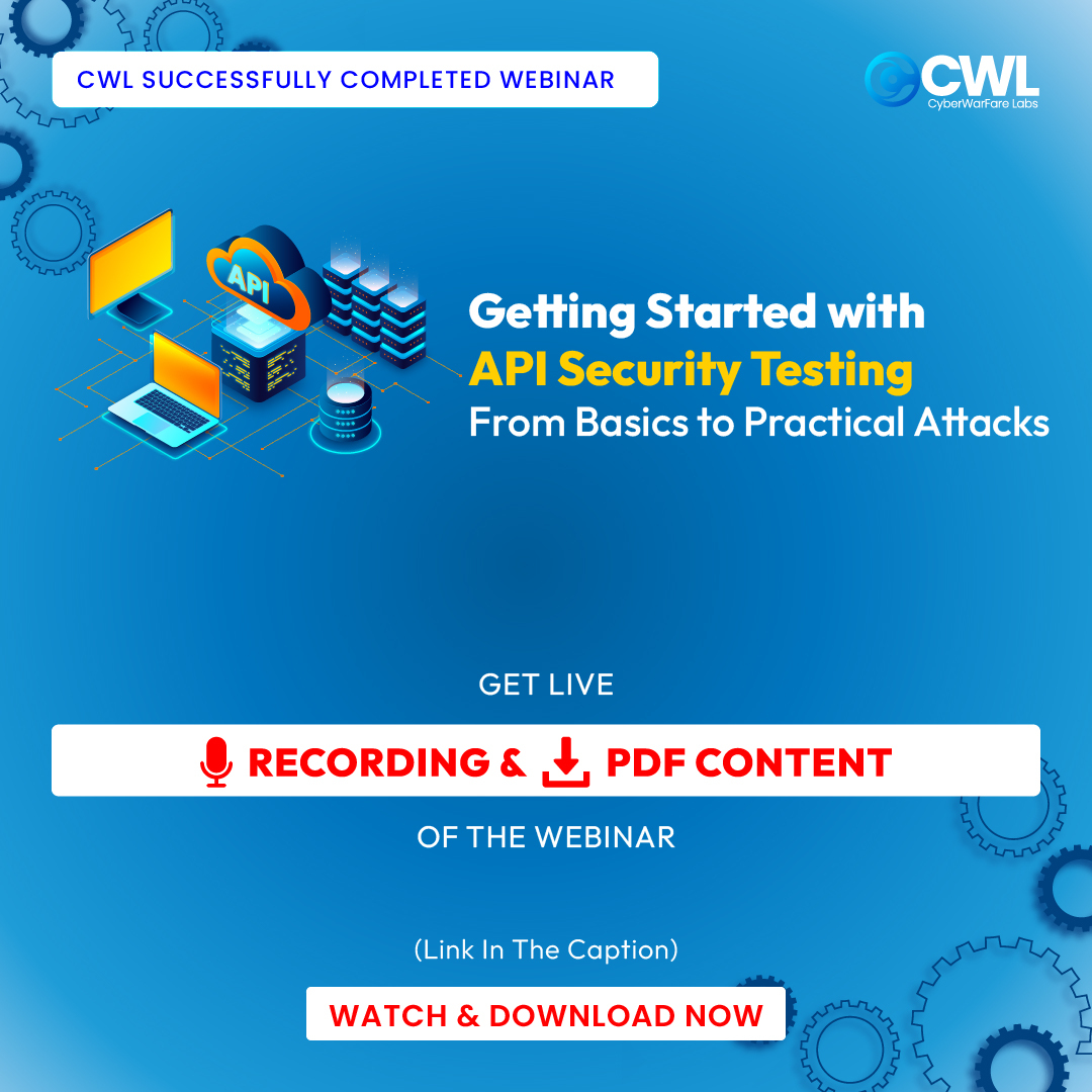 CyberWarFare Labs tweet media