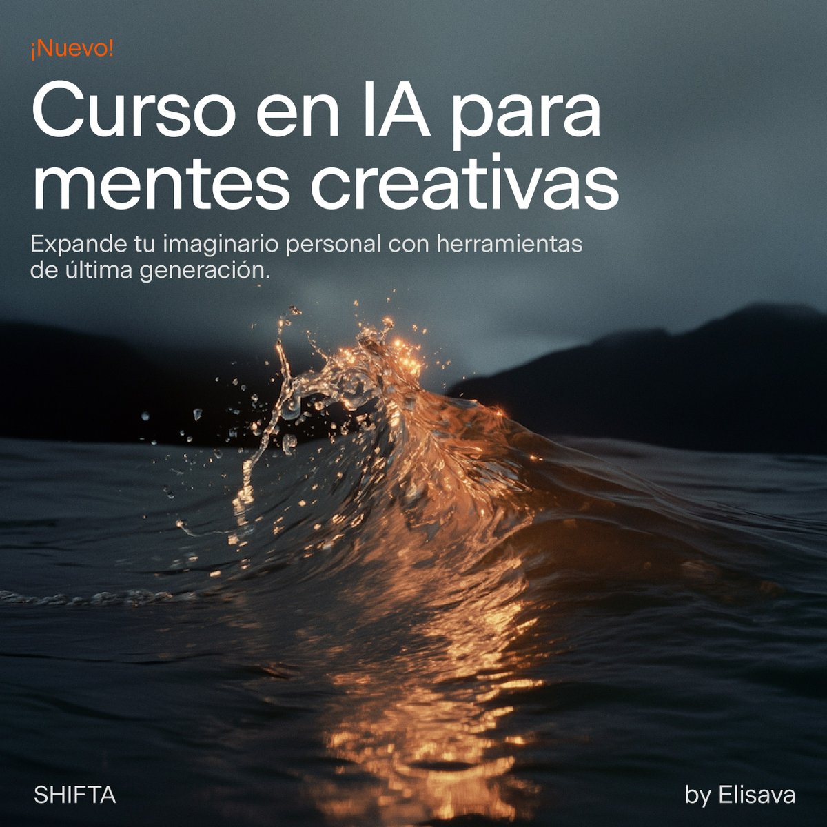 ¡Nuevo Curso a la vista! 👀
La IA está revolucionando el sector creativo y  dominarla es indispensable.

En este curso de 5 semanas, Clara Asanza te mostrará el potencial que tiene la IA para que tus proyectos sean de lo más 🔝 .

Más info en 👇
weareshifta.com/formaciones/cu…