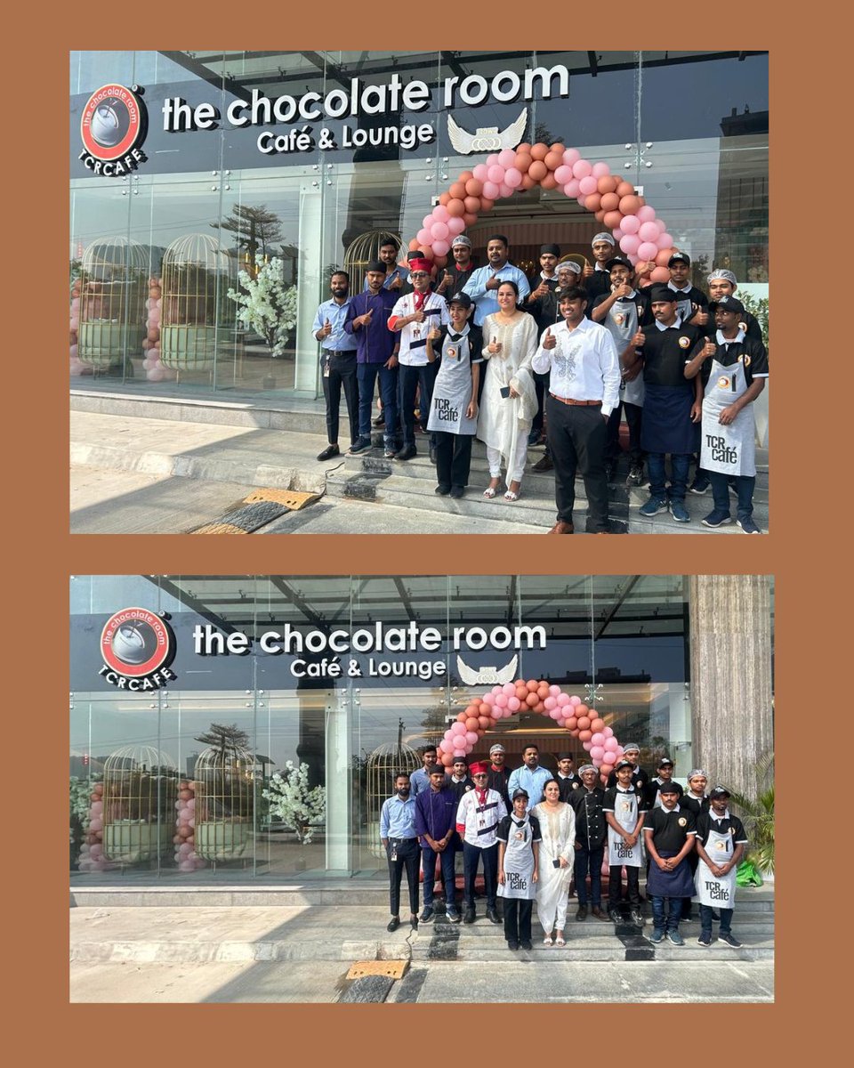 tcrcafe's tweet photo. 🎉 Grand Opening of The Chocolate Room – Hyderabad! 🍫☕

We’re thrilled to announce the launch of our TCR Café &amp; Lounge model store, opened on 18th December at the Financial District, Hyderabad.
📍 Location:
 AVK Sri Harsha Icon,
Financial District, Hyderabad, – 500032 https://t.co/FVgwCTFUyu