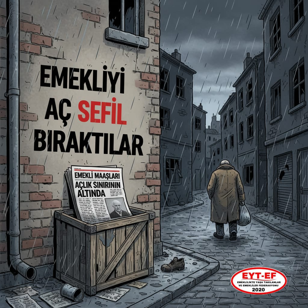 Emeğimiz alın terimiz el birliğiyle iç edildi.
Açlık sefalet içinde yaşam 
#EmekliyiAçSefilBıraktılar
#5000KısmiyiSersefilBıraktılar
<a href="/RTErdogan/">Recep Tayyip Erdoğan</a>
<a href="/isikhanvedat/">Prof. Dr. Vedat Işıkhan</a>