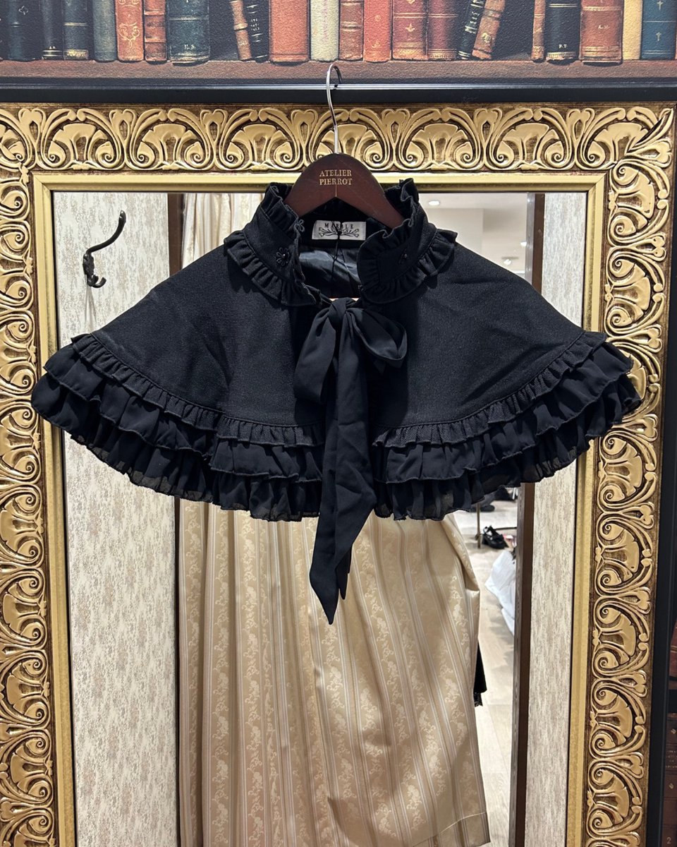 希少品！姫袖コート　アトリエピエロ USED】ケープ付き姫袖コート | ATELIER-PIERROT | ロリータ ゴスロリ