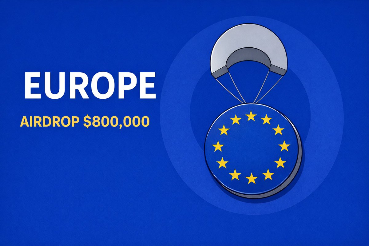 EuropeXSol's tweet image. Claim $800,000 - $EUROPE airdrop for first 5000 🔥 

$EUROPE will list December 28th on #Binance #Bybit #OKX #Bitget #Mexc #Upbit #Kucoin

✅ Follow @wctonsolana
✅ RT + Like
✅ Comments $SOL address

Distribution airdrop december 27th ⏳