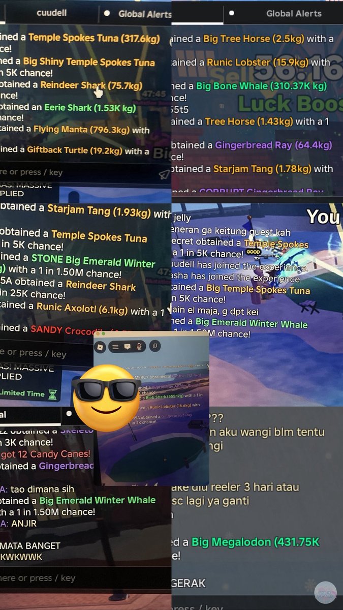 FISH IT FESS ‼️ WTT CANTUMIN UNAME tweet media
