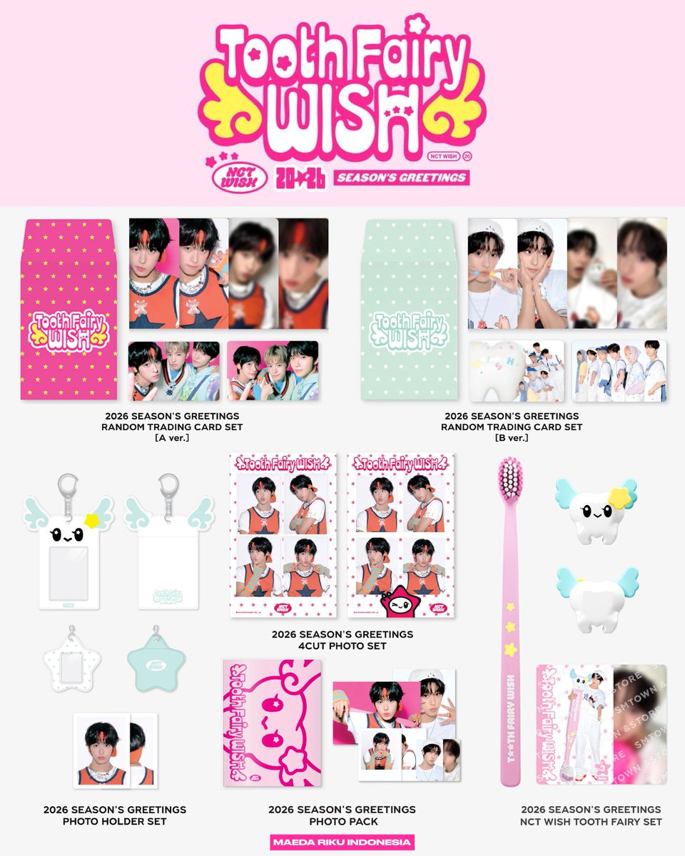 PREVIEW] 2026 NCT WISH SEASON'S GREETINGS OFFICIAL MD #리쿠 ver.