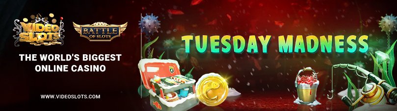 Ready to compete for a slice of a growing €5,000+ prize pool? The Tuesday Madness Battle is on, hosted by I am Santa! Get into the action from the link below.

videoslots.com/battleofslots-… 
 
Play Responsibly | 18+