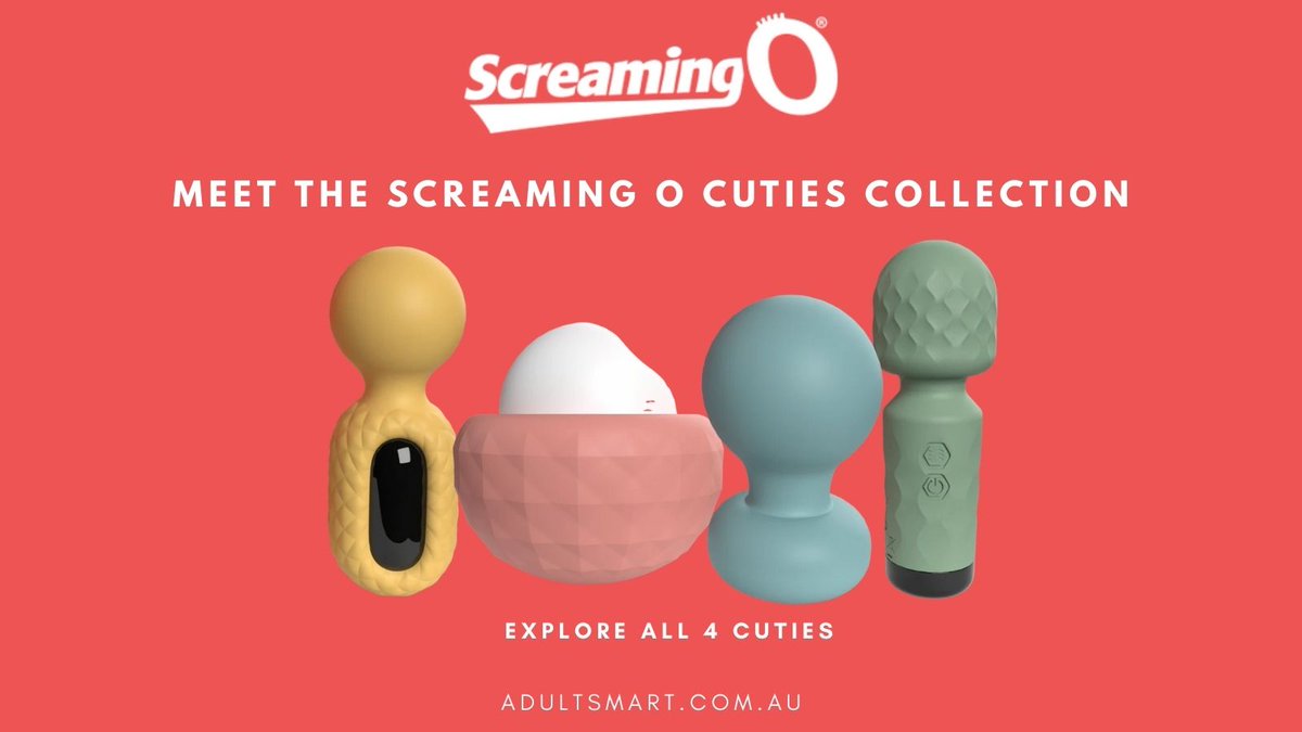 Adultsmartau's tweet image. Meet the Screaming O Cuties Collection 💛
Compact, cute, and surprisingly powerful — designed for confidence, comfort, and fun!

👉 Explore all 4 Cuties at Adultsmart
Screaming O

#Adultsmart #ScreamingO #CutiesCollection #IntimateWellness #PleasureWellness #CompactPower