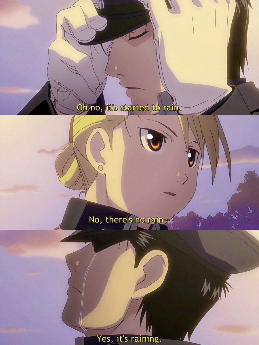 anime_'s tweet image. Fullmetal Alchemist Brotherhood (2009)