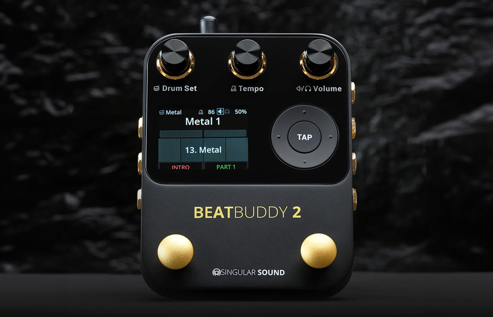 soundonsoundmag's tweet image. sosm.ag/BeatBuddy2

Like its predecessor, the BeatBuddy 2 from @Singular Sound  is essentially a #drum machine in a #pedal, and it’s designed to support your #live performance — but it also makes a far more friendly alternative to a #metronome for practise or #recording