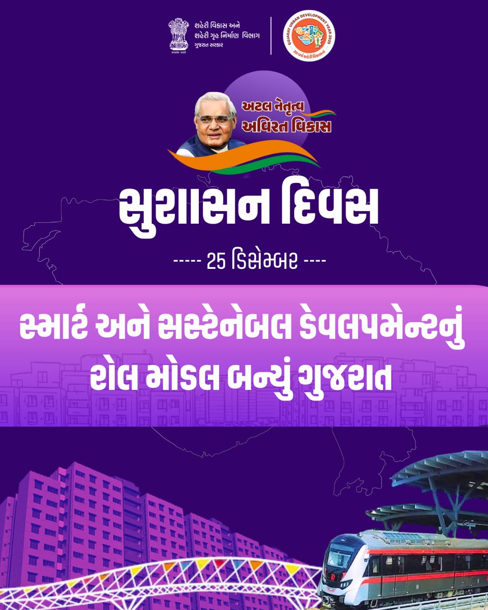 સુશાસન થકી સમૃદ્ધ ખેડૂત…
કિસાન સૂર્યોદય યોજના અંતર્ગત 19 લાખથી વધુ ખેડૂતોને મળી દિવસે વીજળી…
#GoodGovernanceGuj
#GoodGovernancePOR
<a href="/PMOIndia/">PMO India</a> <a href="/CMOGuj/">CMO Gujarat</a> <a href="/GujDCoffice/">Guj DCoffice</a> <a href="/InfoPorbandar/">Info Porbandar GoG</a>