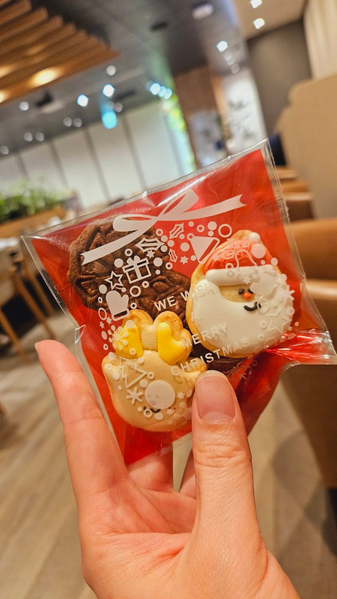 ねねにもらったクッキーが美味しくて癒される～🥹 東京クリスマス