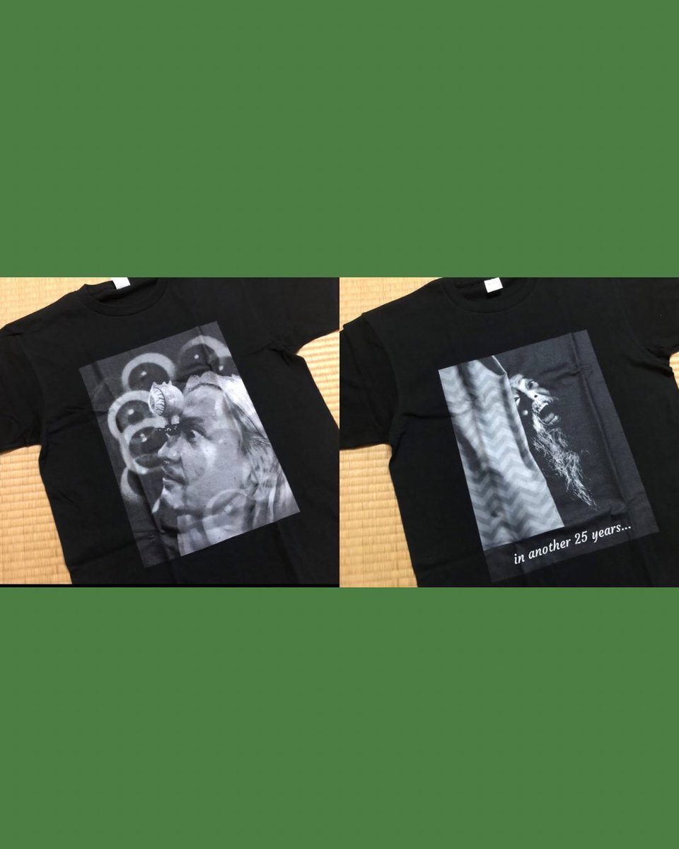 NOTICE｜Acid Mothers Temple 12/13
Auction T-shirt winners (Kawabata &amp; Jyonson version):

Due to a production issue, the print may peel after washing.
If you notice this, please contact us by Dec 26.
📧 acidmotherstempleofficial@gmail.com