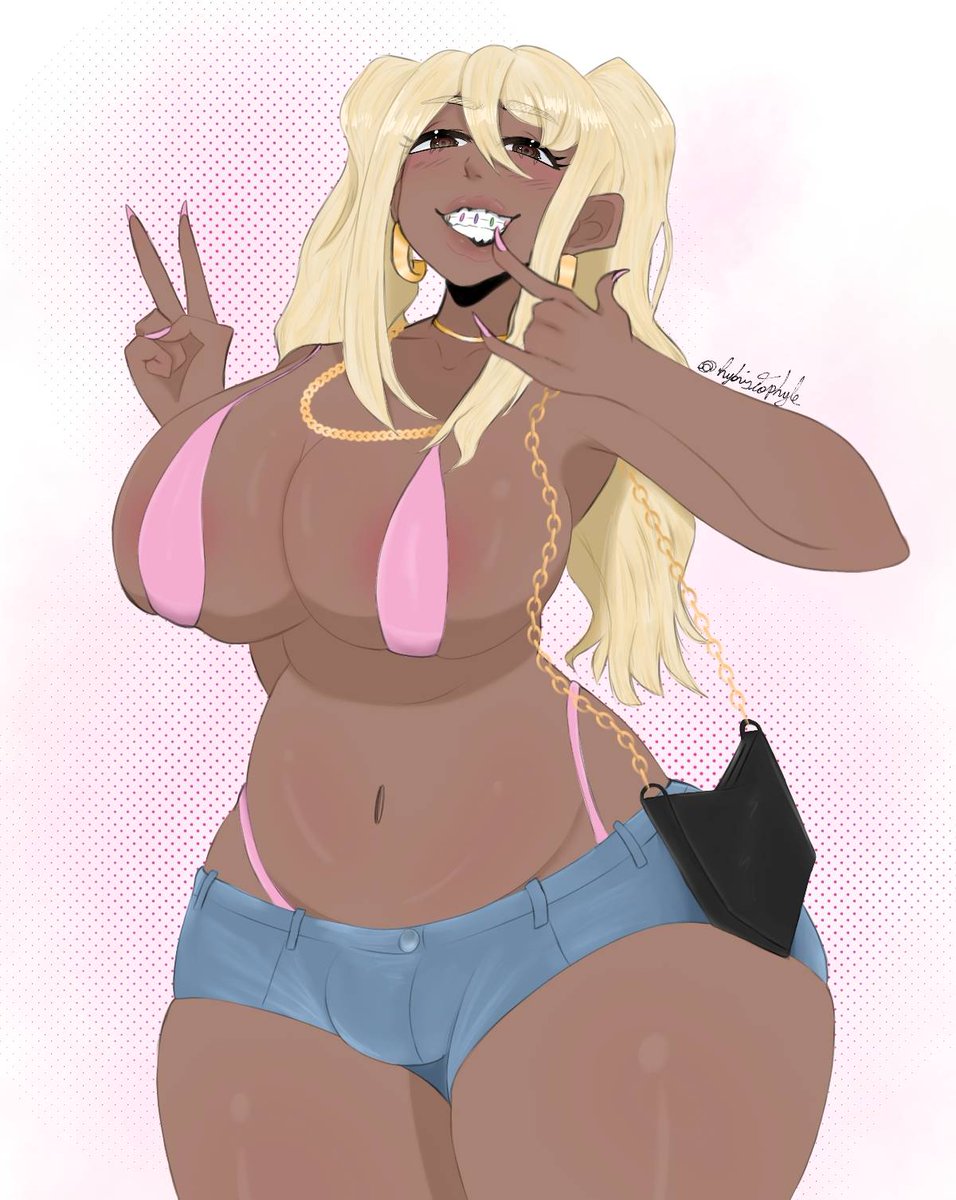 ㅤ

mora's  ready  to  w͟r͟e͟c͟k͟
homes  and  families  .  .  .

with  a  𝙉𝙀𝙀𝙀𝙀𝙒  𝙇𝙊𝙊𝙆  ‼️✨

(  commissioned  art  of
mora  ‼️💖  and   there
will  be  more  😘  )

ㅤ