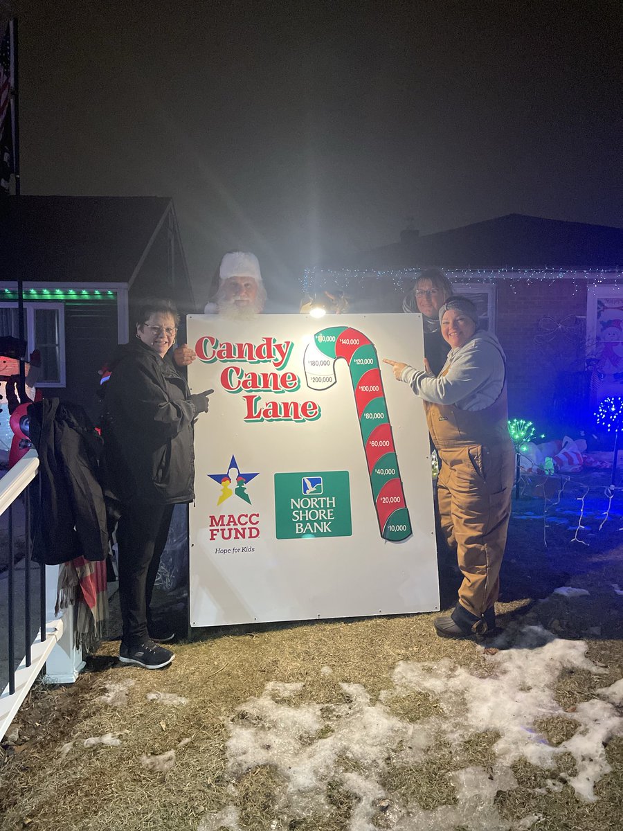 Our total keeps rising as we approach the final days of <a href="/CandyCaneLaneWI/">Candy Cane Lane</a> 2025…over $150,000 raised for <a href="/maccfund/">MACC Fund</a>! 🥳