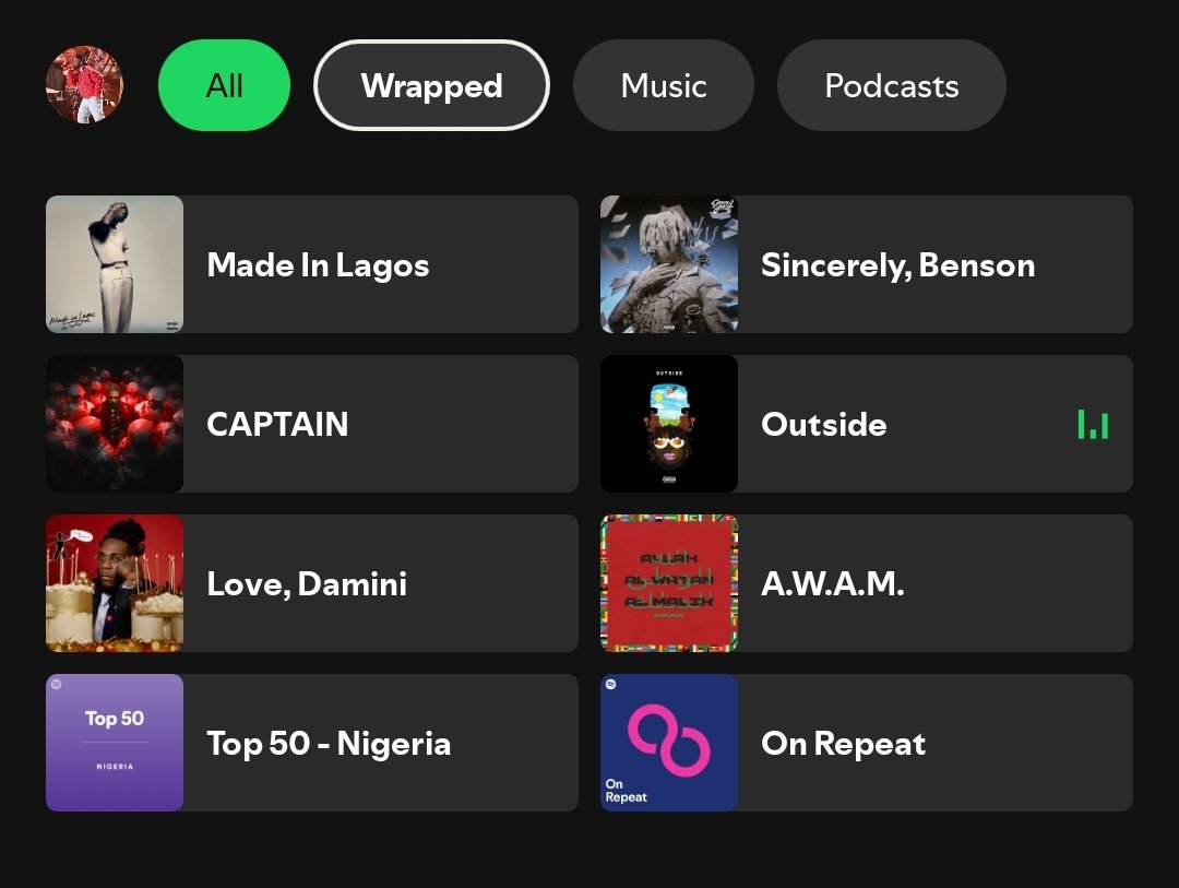 festus23619's tweet photo. Good morning.

 Let's see your Spotify dashboard! https://t.co/sARGgVEr7d