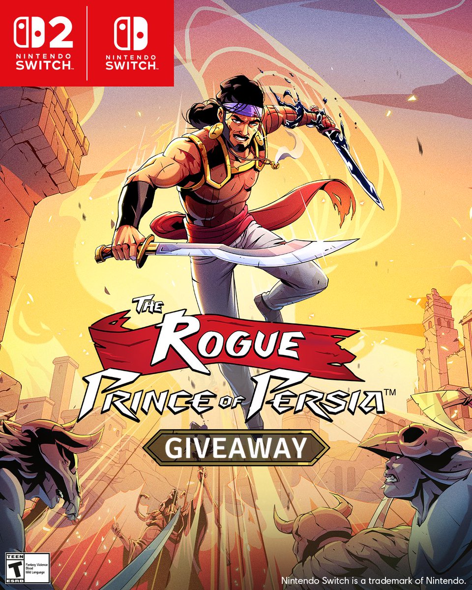 🎮 Dash Into the Holidays: Win The Rogue Prince of Persia! 🎁

This holiday season, leap into adventure! We’re giving ONE lucky winner a digital copy of The Rogue Prince of Persia—playable on Nintendo Switch 1 or 2 with the same code. 🏰⚔️

To enter:
1️⃣ Follow @Ubisoftcanada
2️⃣